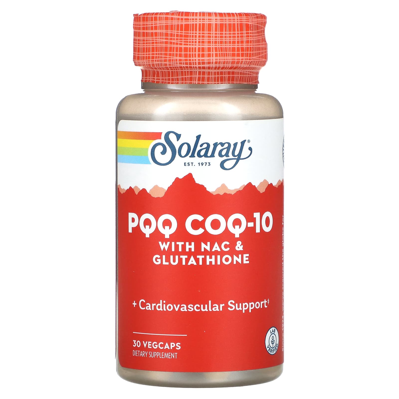 Solaray, PQQ, CoQ-10 with NAC & Glutathione, 30 VegCaps UPC 076280365108 | HiLife Vitamins